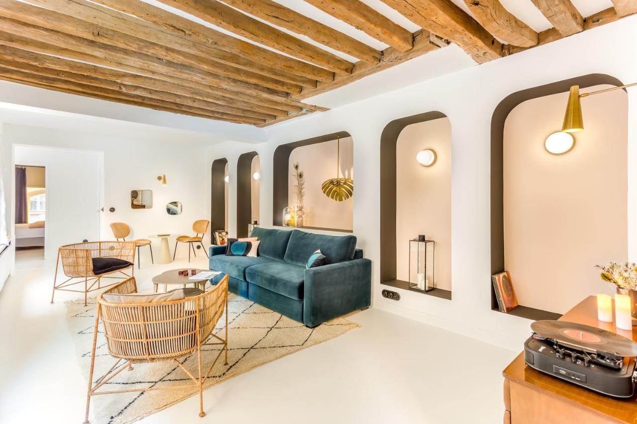 Apartmán Habitat Parisien - Louvre Rivoli Exteriér fotografie